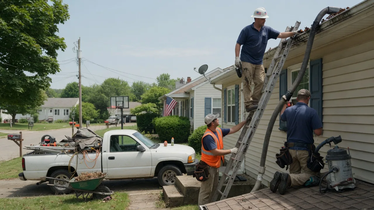 Gutter Installation in D Lo, MS near me
